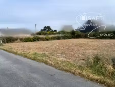 terrain à bâtir au cœur de penmarc'h – calme  emplacement privilégié à 2 km des plages