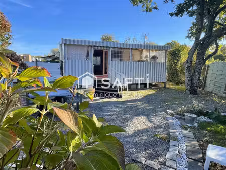 terrain de loisir de 230m² avec son mobil home