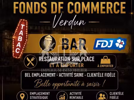 fond de commerce a vendre