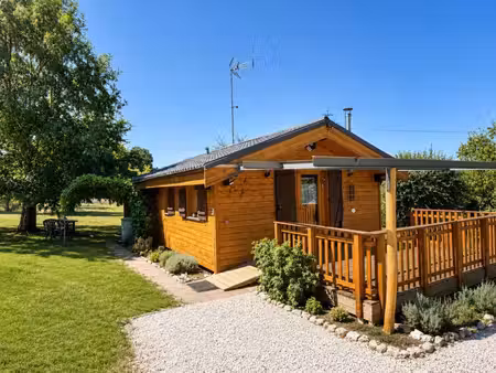 confortable chalet sur grand parc arboré