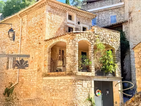 maison de village avec deux appartements et terrasses