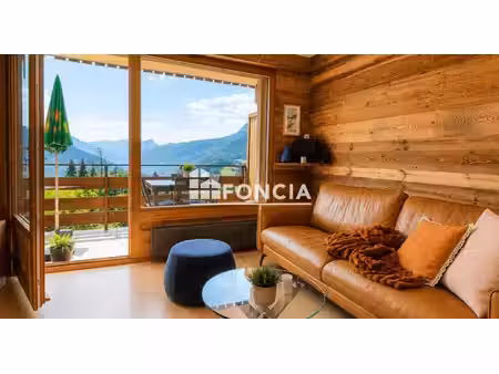 appartement t2 esprit chalet sur les hauts de saint-jean-de-sixt