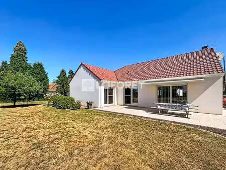 plain-pied individuel - 3 chambres - 1 bureau - garage - 124m² - balinghem