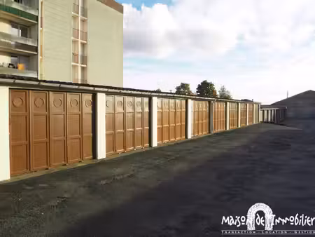 location garage individuel - cognac quartier du breuil