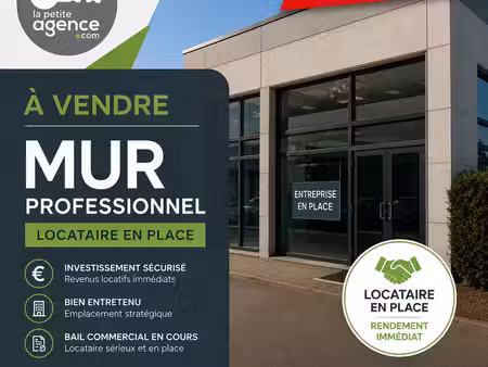 exclusivité murs commerciaux avec locataire en place