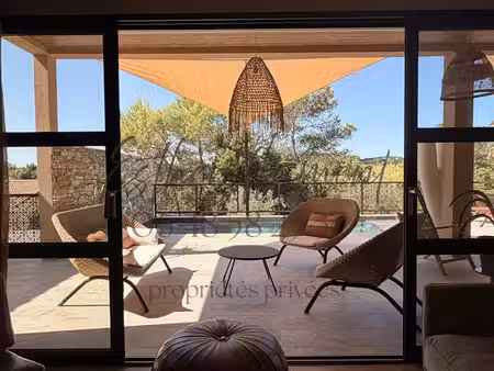 villa contemporaine m2-piscine-garage-boisset et gaujac