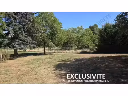 vente terrain 859 m2 à villages du lac de paladru