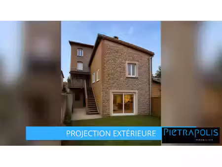 monopropriété de 80m2 sur 2 niveaux