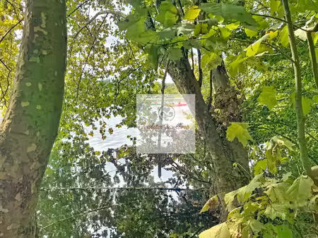 la maison entre l'eau et les bois