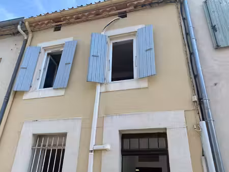 maison de ville avec grand garage
