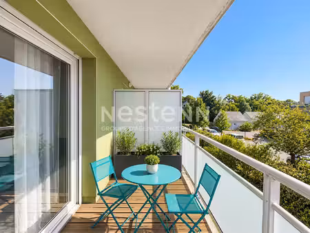 plescop appartement t2 à vendre 38 m² avec balcon proche vannes
