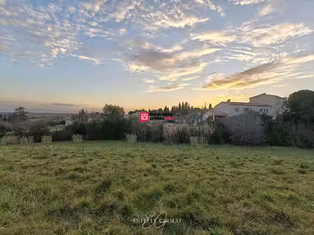 terrain à bâtir caunes minervois 4130 m2