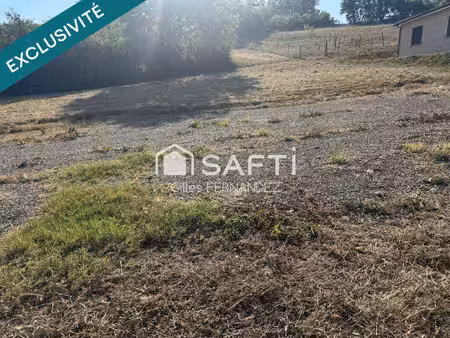 terrain constructible viabilisé à vendre