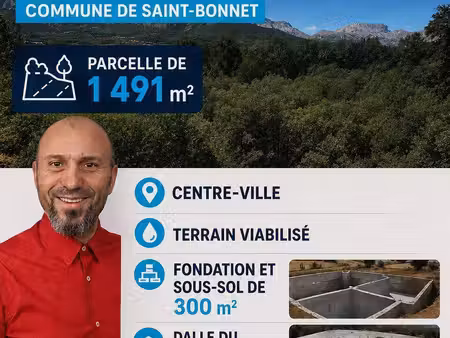 terrain constructible viabilisé à vendre
