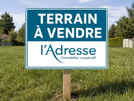 vente terrain  558.00m²  gisors