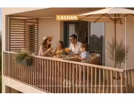 vente appartement neuf 3 pièces 69m2 cachan - 449500 € - surface privée