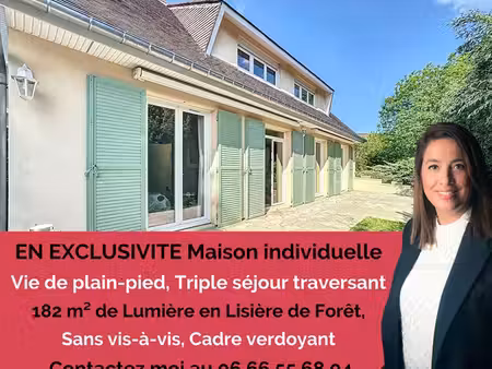 vivre au rythme de la forêt   superbe maison familiale sans vis-à-vis