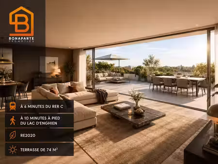 vente appartement 4 pièces 74 m² à saint-gratien (95210)  313 000 €