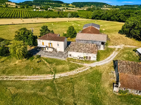 maison en pierre avec dépendances  calme et nature