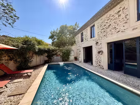 une oasis privée : une magnifique maison en pierre restaurée au cœur du minervois