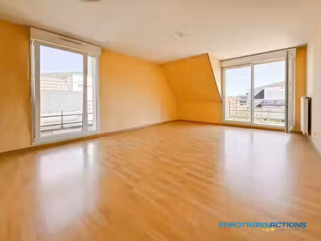 oberhoffen-sur-moder  appartement f4 de 80m² avec 2 terrasses et