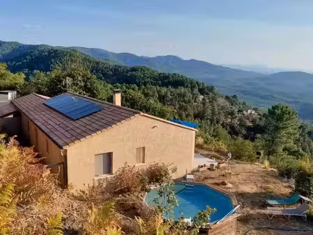 villa 96 m² avec 1 6 ha de terrain  vue exceptionnelle et sans voisinage