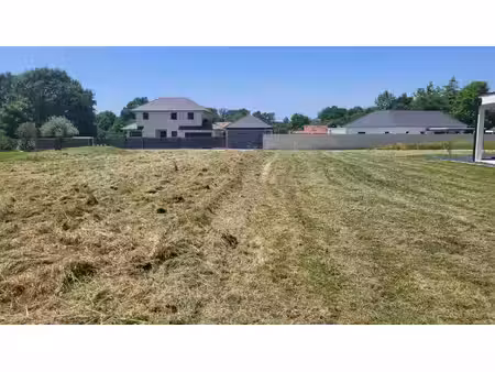 achat terrain 827m² buros 64160
