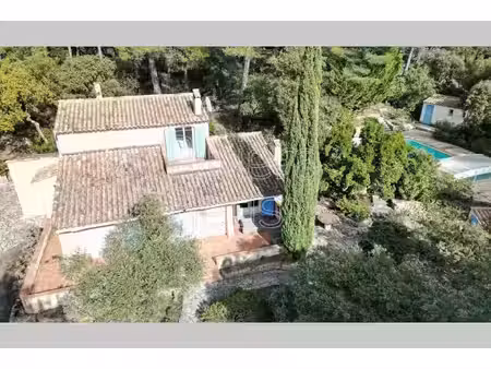 belle villa de 3 chambres avec piscine  à pied du centre du village