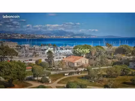 marina baie des anges t2 - vue mer et terrasse climatisé - etage élévé