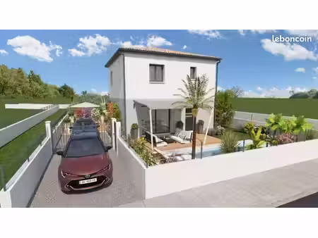 projet de construction d'une maison 80 m² à étage avec terrain à saint-martin-de-crau (13)