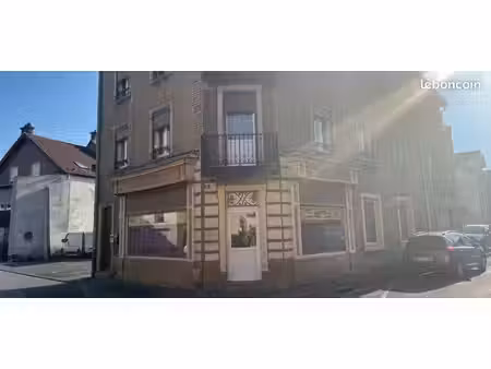 hericourt centre appartement 100m2 terrasse + 100m2 épicerie boucherie boulangerie restaur