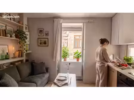 superbe studio optimisé & 100% équipé – lyon 9 – idéal lmnp