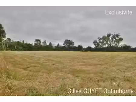 terrain plat constructible de 5400m² 20mn de bernay  35000€