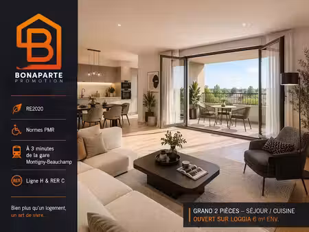 vente appartement 2 pièces 49 m² à montigny-les-cormeilles (95370)  237 400 €
