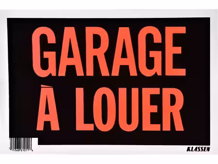 garages de 20m² à 80m²