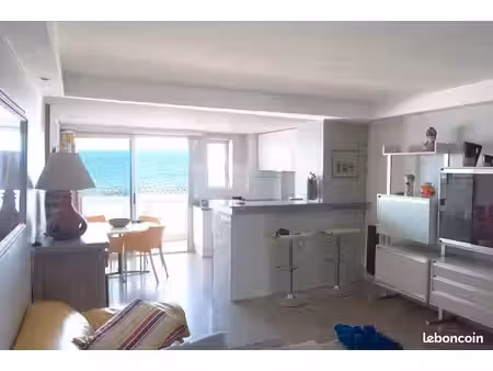 f3 standing superbes vues panoramiques   canet-plage   front de mer