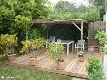 appartement + jardin