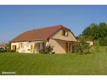 maison familiale 117 m² au sol à menotey (39290) – 3 ch – grand terrain & vue panoramique