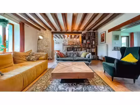 maison t9 de 206 m2 avec jardin  cave  serre et garages - co