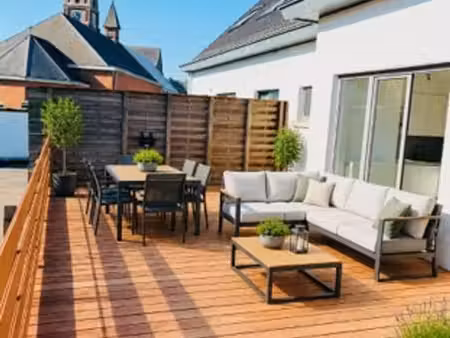 app. 2 chambres avec grande terrasse à strombeek-bever