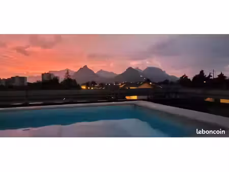 seyssins appartement 5 pièces dans maison piscine et jardin