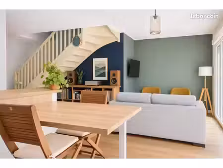 location à l'année - maison récente meublée 85 m² tout confort | 3 chambres | jardin 250 m