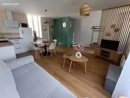 à louer – t3 meublé de 70 m² à saint-laurent-sur-sèvre