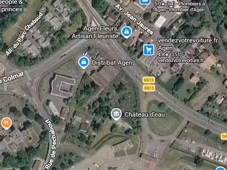 vente terrain 8358 m² à agen (47000)  276 000 €