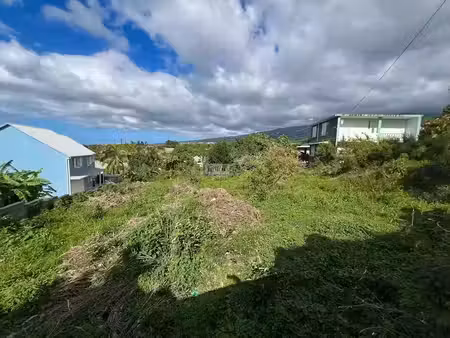vente terrain à batir 2623 m² à sainte clotilde (97490)  1 080 500 €