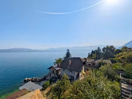 meillerie – vue lac et montagnes – à proximité d'évian et de la frontière suisse