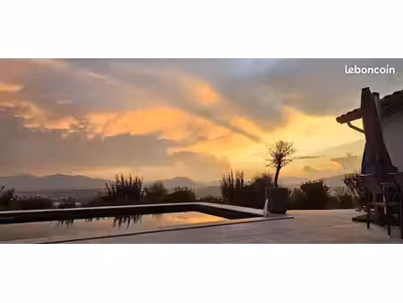 maison d’architecte 2021 + piscine – vue exceptionnelle sur la durance