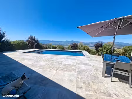maison d’architecte 2021 – vue exceptionnelle sur la durance – piscine