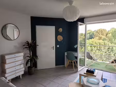 appartement moderne et cosy t2 – résidence sécurisée avec piscine