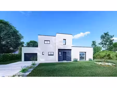 terrain avec maison neuve à vendre